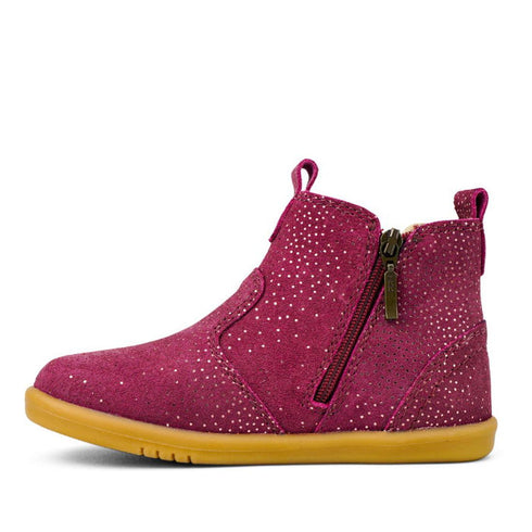 Bobux Iwalk Jodphur Boot Boysenberry Starburst 620858 CLEARANCE